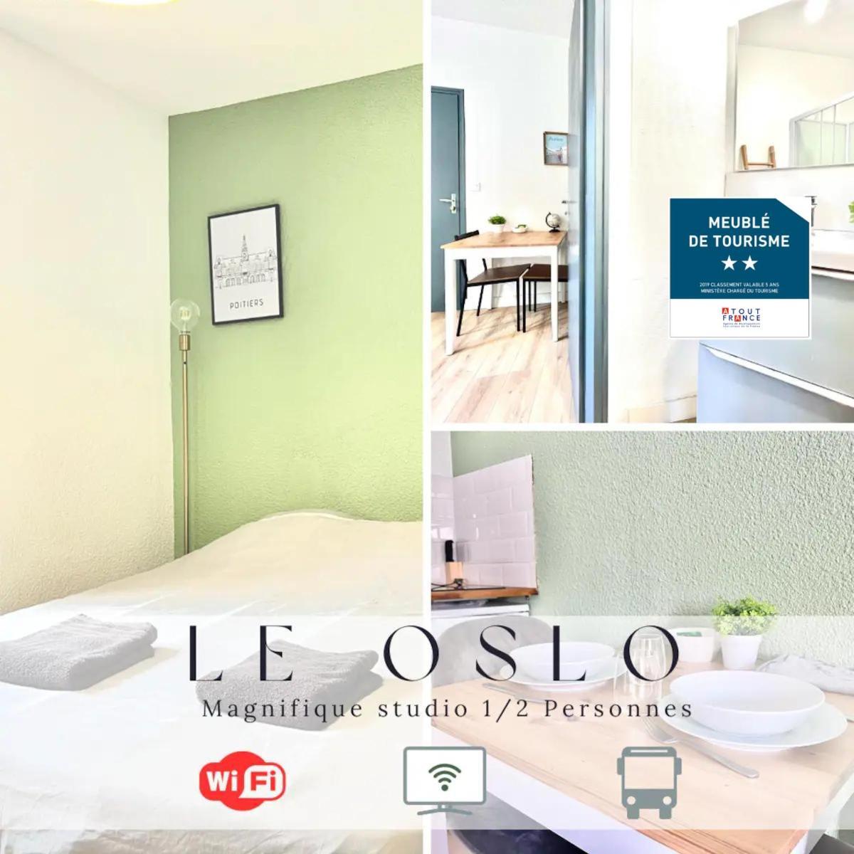 Le Oslo, A 50M De La Gare Tv Connecte+Fibre Apartment Poitiers Exterior photo